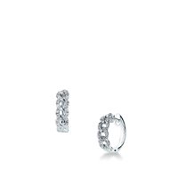 Pendientes Mirco Visconti Mujer in Oro blanco Diamante LF502